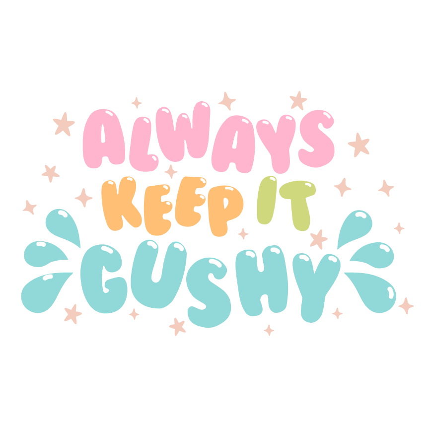 DJ AO "Hey Thotiana" Always Keep It Gushy Holographic Vinyl Glitter Sticker