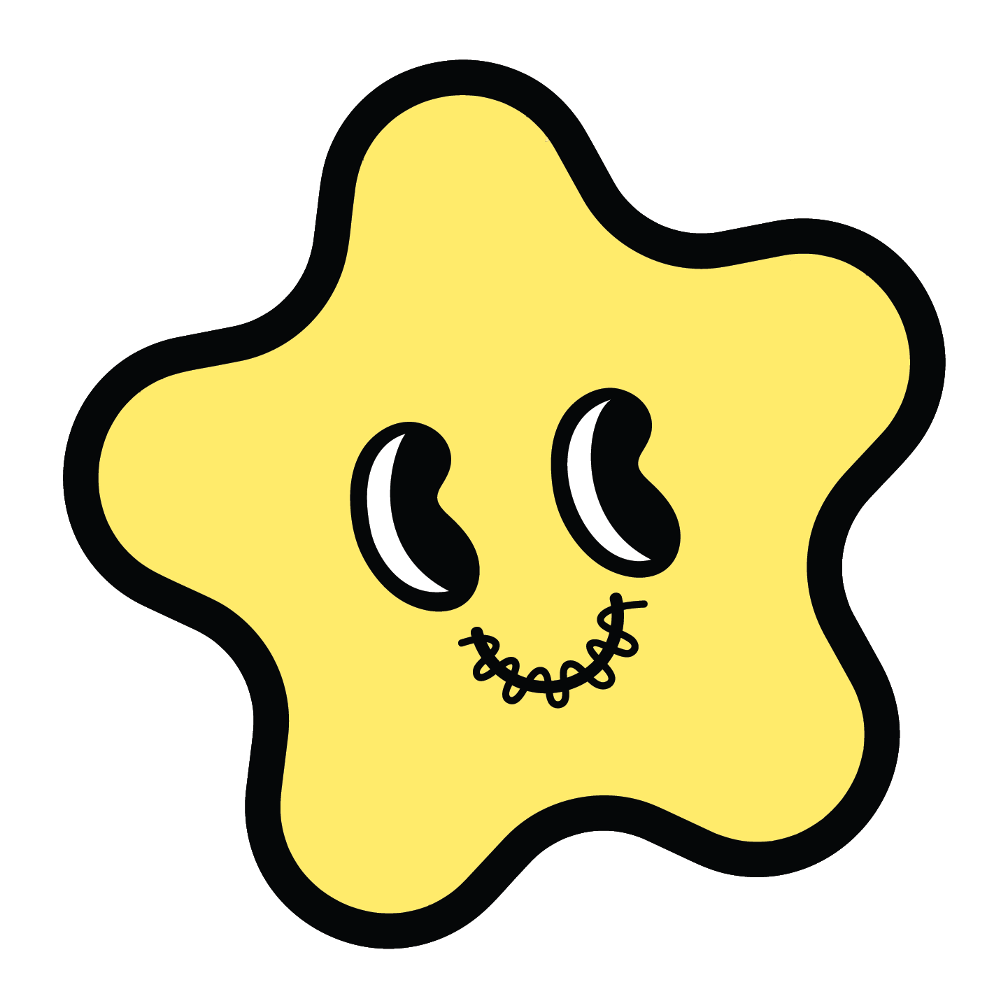 Holographic Glitter Star Sticker